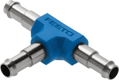 Festo Barbed T 6mm for 8mm tube (Mega high Flow)